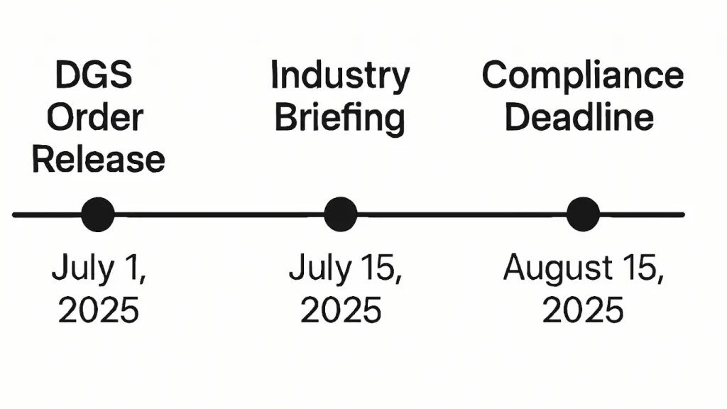DGS Order 2025