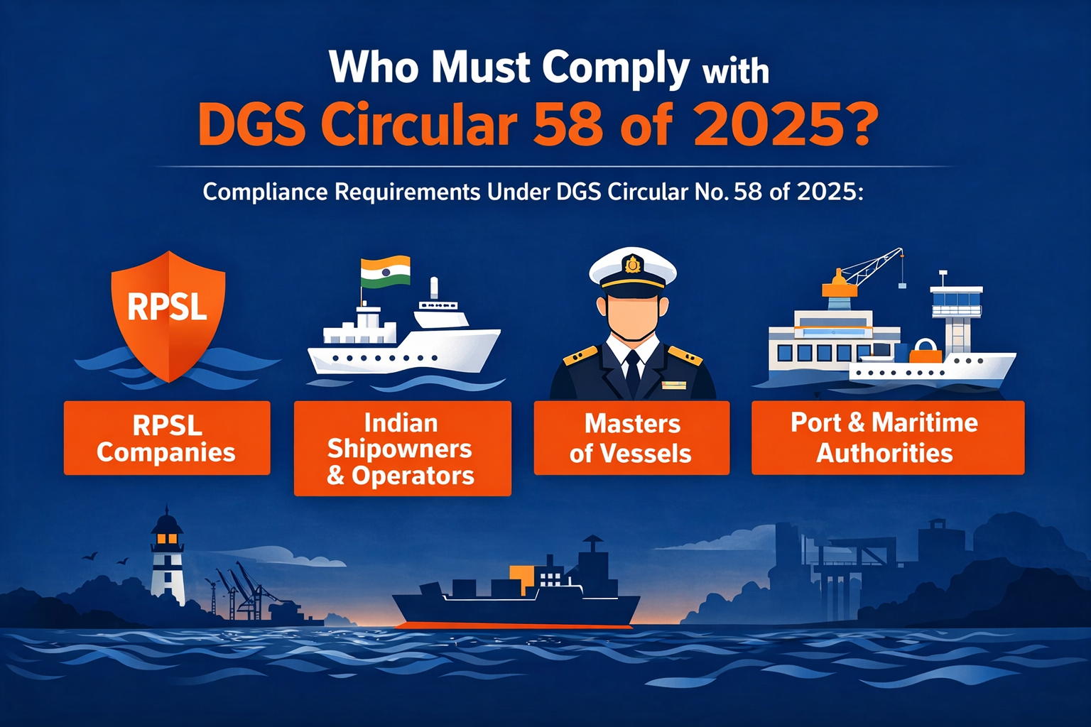 DGS Circular 58 of 2025: Legal Rules for Maritime Safety