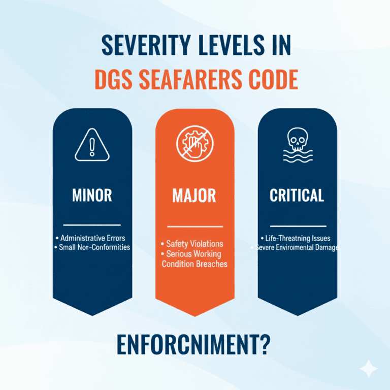Dgs Contract Classification Quick Guide DGS Seafarers Code Severity Levels Guide