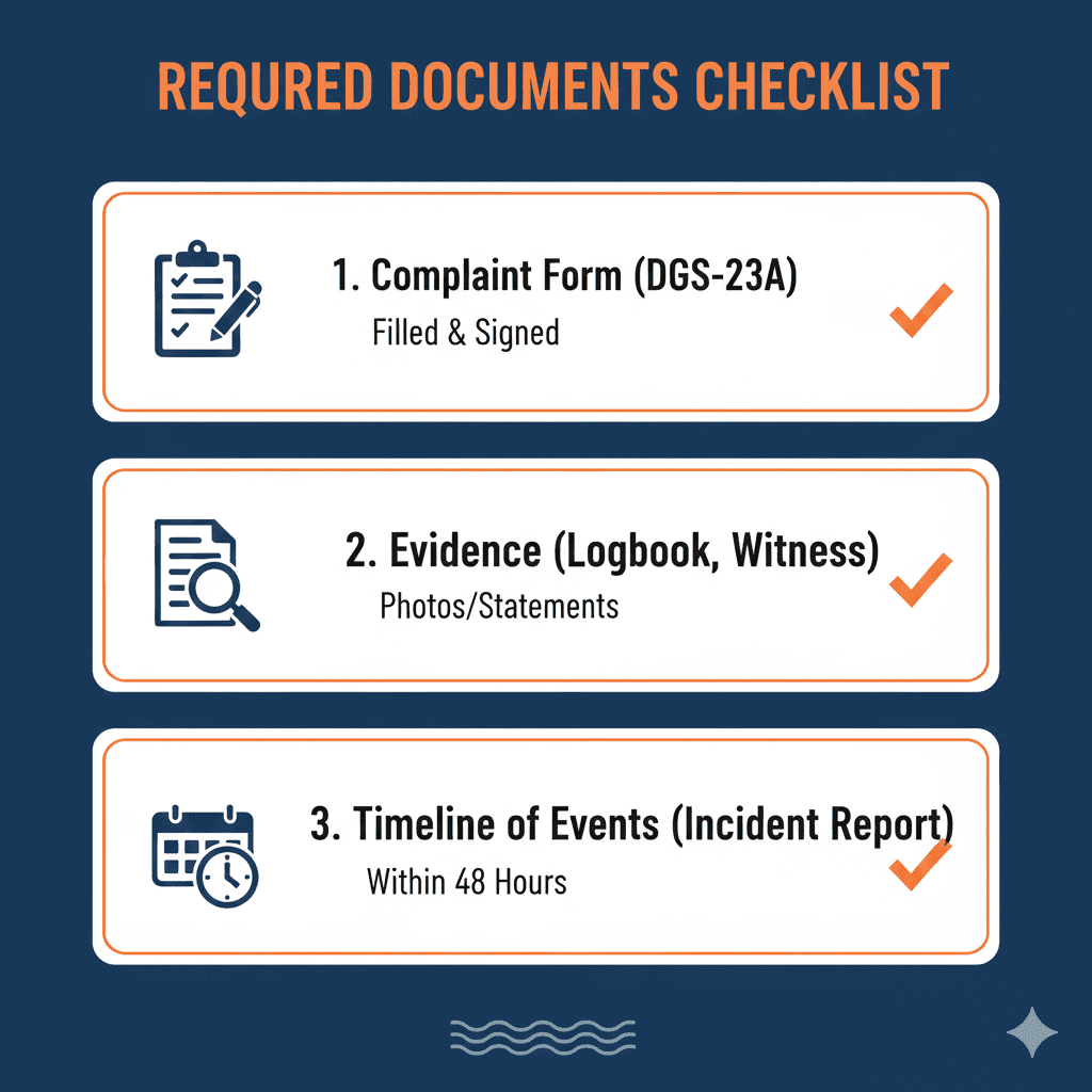 Required Documents Checklist