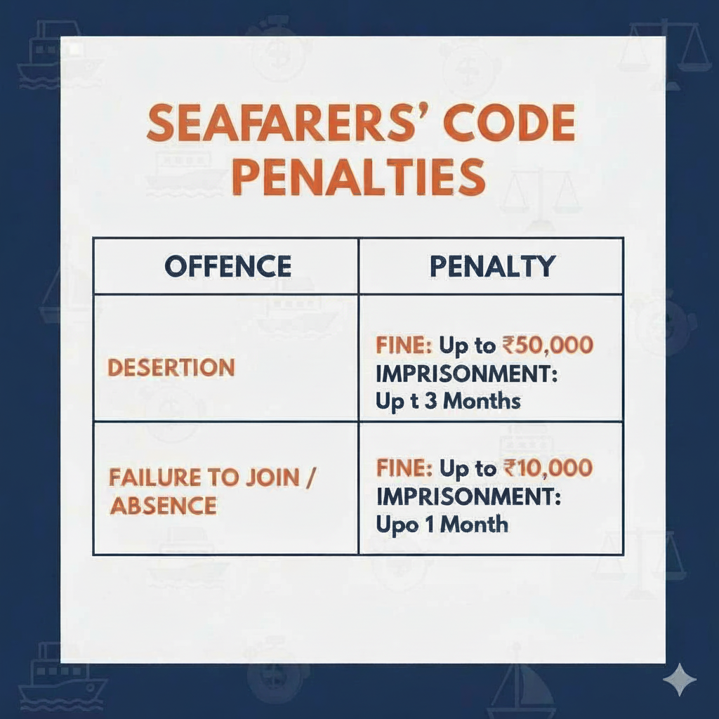 Seafarers' Code Penalties