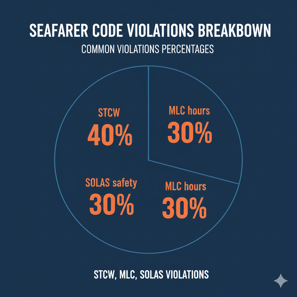 Seafarer code violations breakdown
