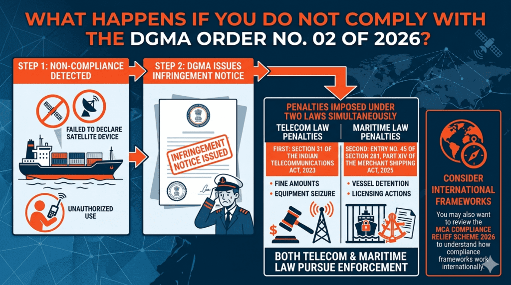 DGMA Order No. 02 of 2026 satellite phone rules for Ship owners and Ship Operatorss in Indian coastal waters

