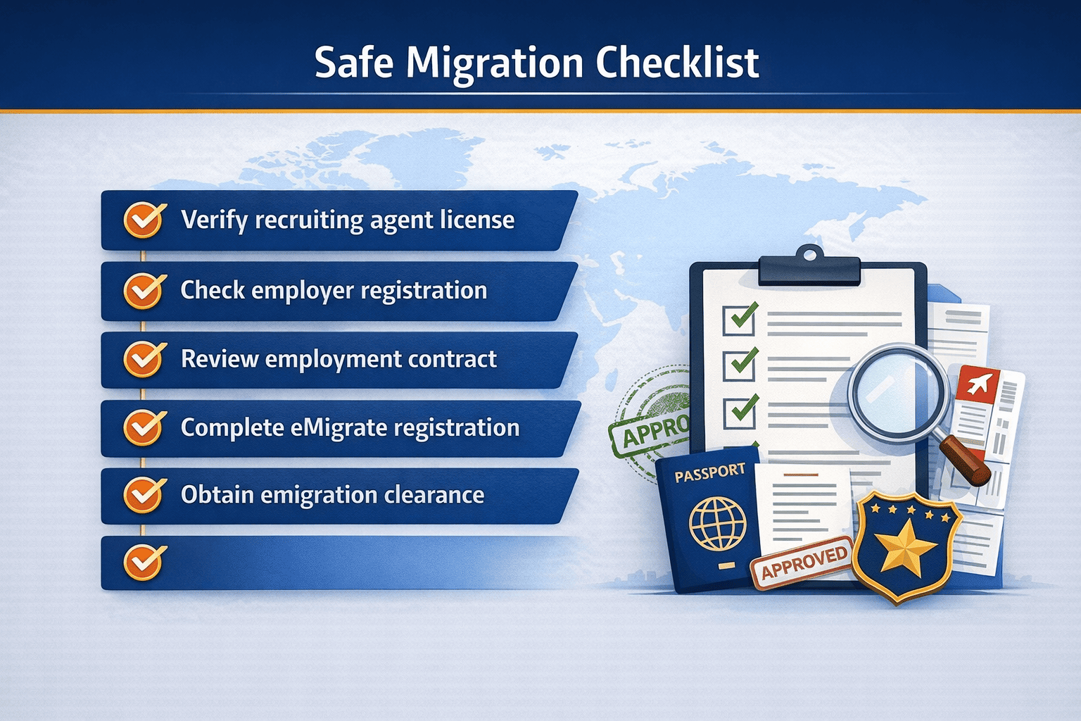 Safe Migration Checklist