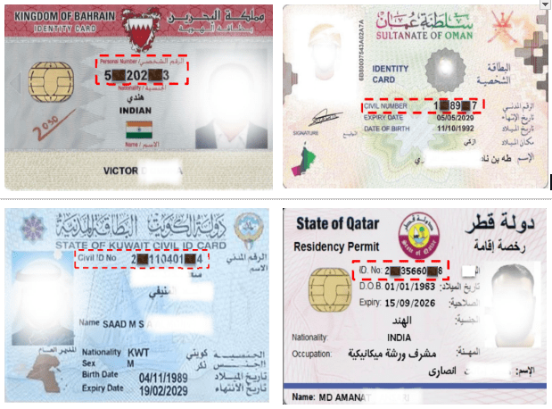 Employer Document Requirements Sample IDs