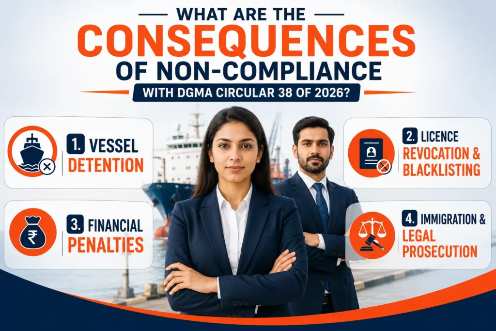 Non-compliance with DGMA Circular 38 of 2026