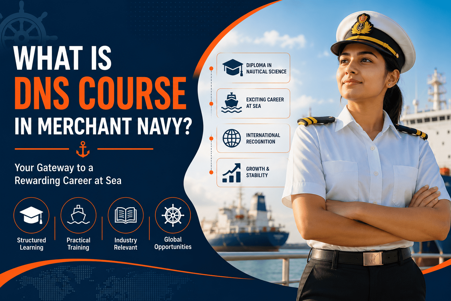 DNS course in merchant navy