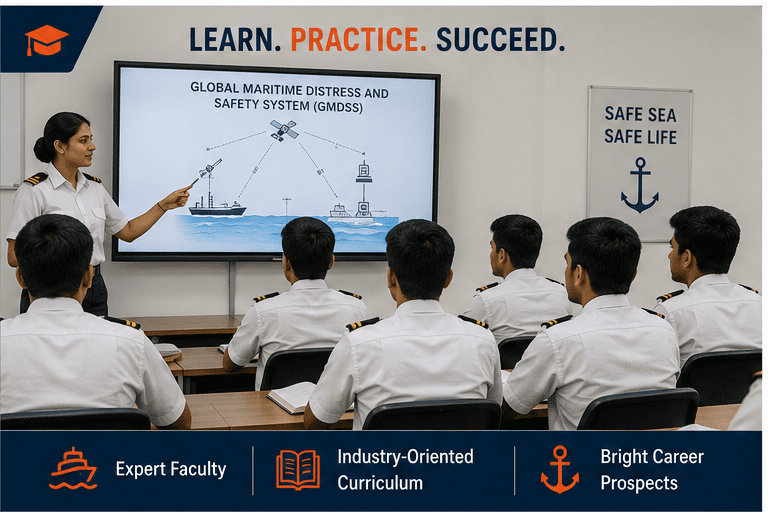DNS course in merchant navy classroom training