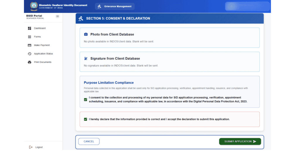 How to Get BSID Card Step 5