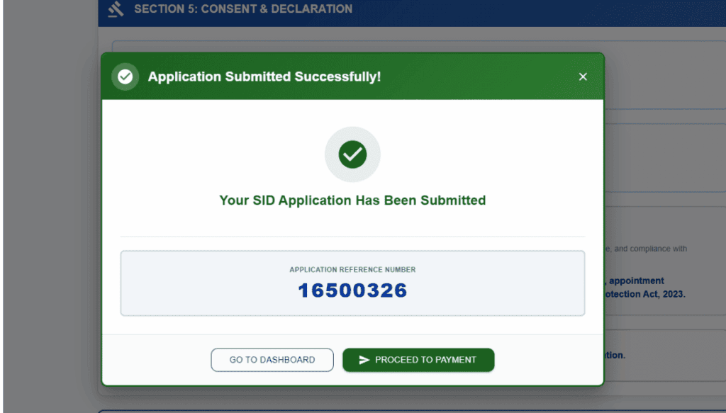 BSID Card Application