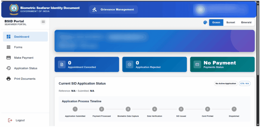 BASID Portal Dashboard
