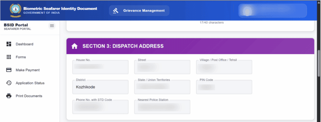 How to Get BSID Card Step 3
