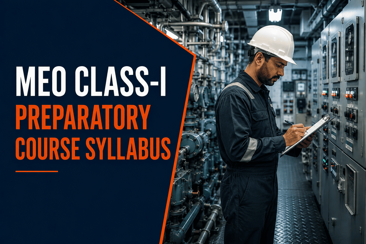 MEO Class-I Preparatory Course Syllabus