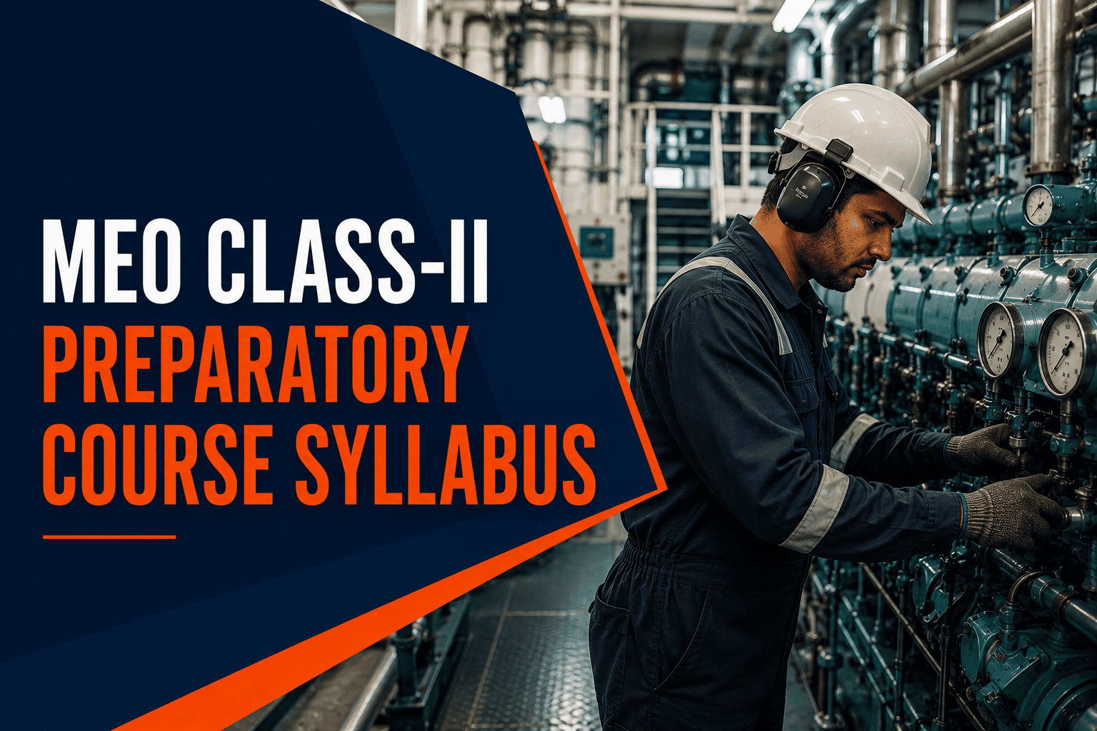 MEO Class-II Preparatory Course Syllabus