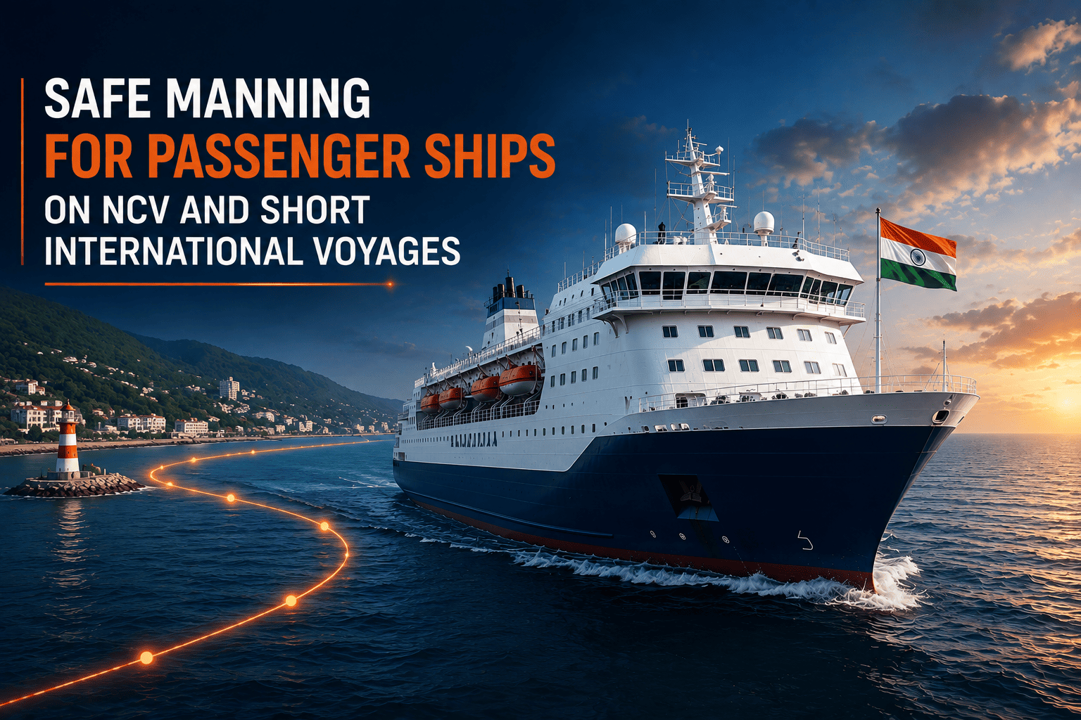 Minimum safe manning for passenger ships on NCV and short international voyages