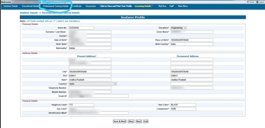 Fill CDC Application Form Online