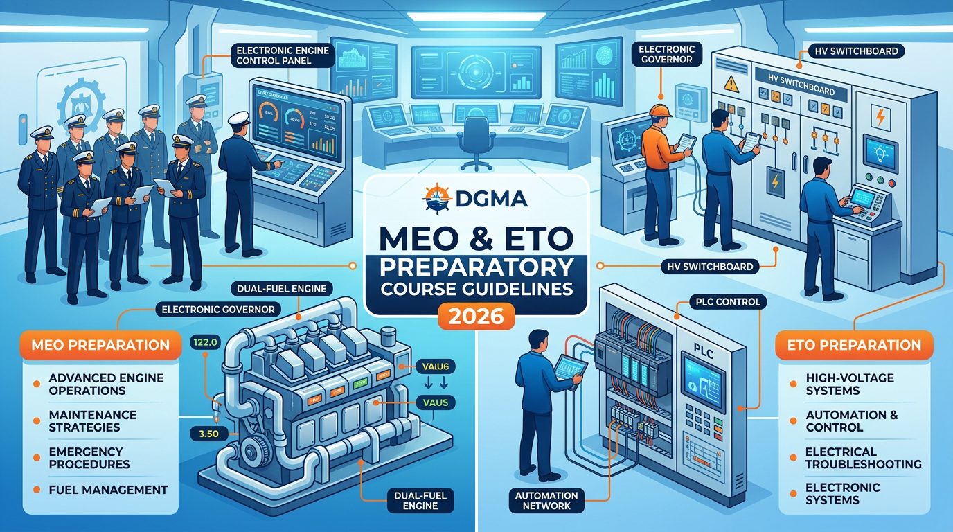 DGMA MEO & ETO Preparatory Course 2026 Best Guide infographic