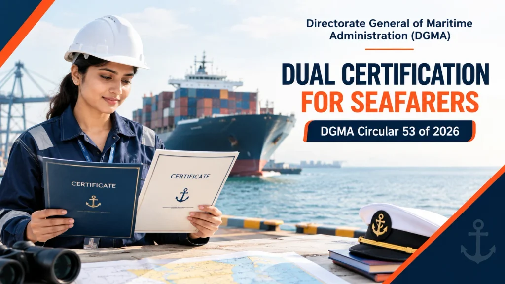 Dual Certificate for Seafarers under DGMA Circular 53 of 2026