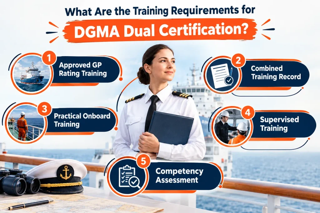 Training Requirements for DGMA Dual Certification