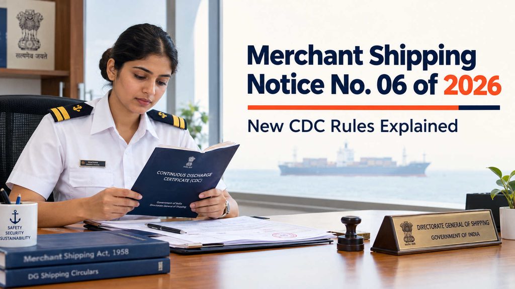 Merchant Shipping Notice No. 06 of 2026 — new CDC Rules explained