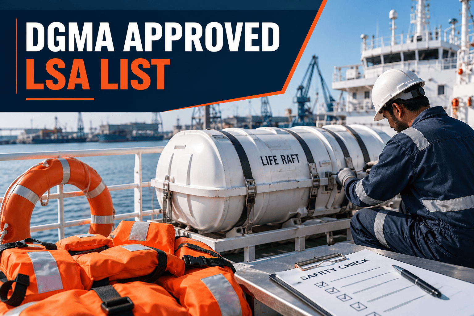 List of DGMA approved Life Raft Service Stations as on 29-04-2026