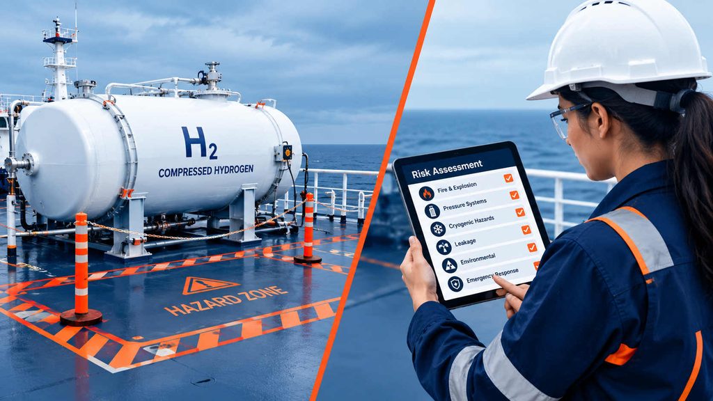 Risk assessment on the basis of IMO Hydrogen Fuel Guidelines
